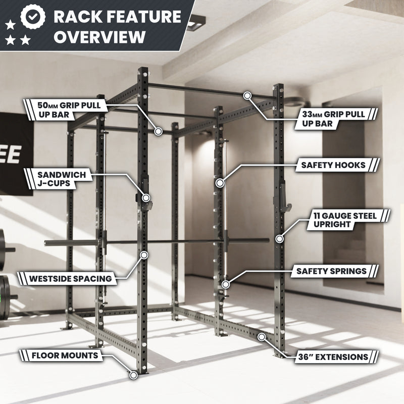 Synergee 2300 Series Power Cage with Smith Machine