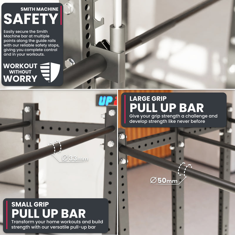 Synergee 2300 Series Power Cage with Smith Machine