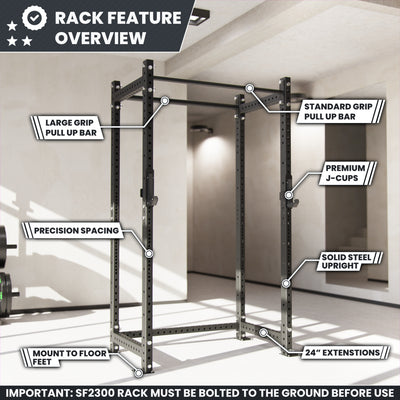 Synergee 2300 Series Power Rack Cage