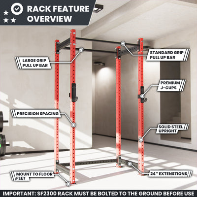 Synergee 2300 Series Power Rack Cage