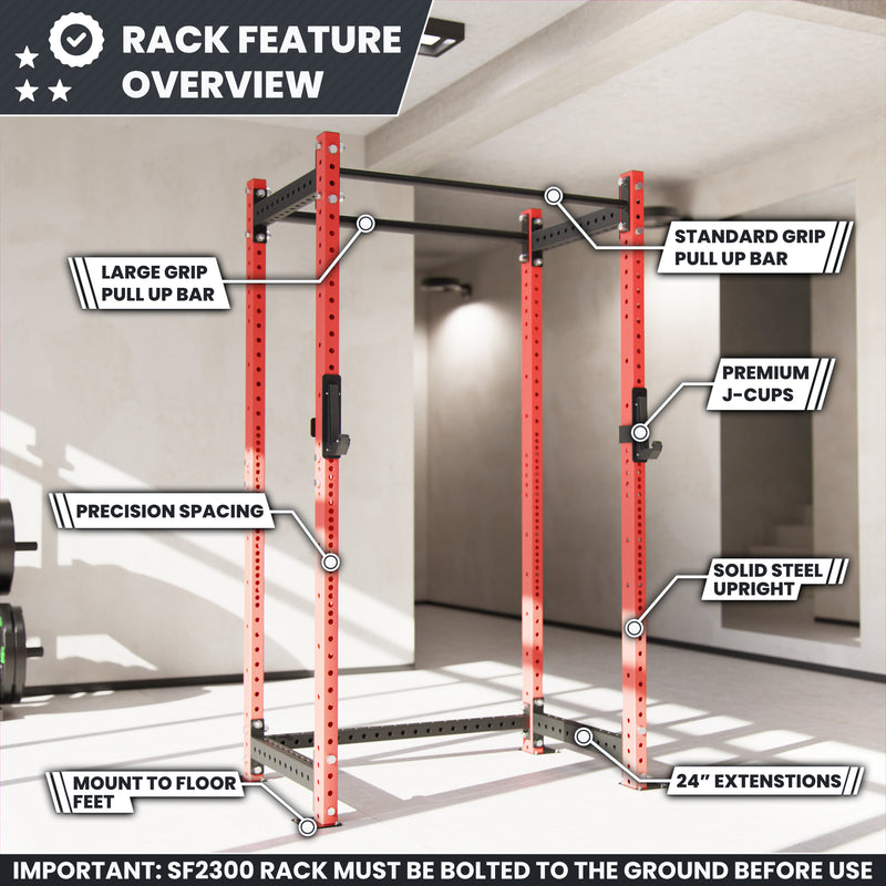 Synergee 2300 Series Power Rack Cage