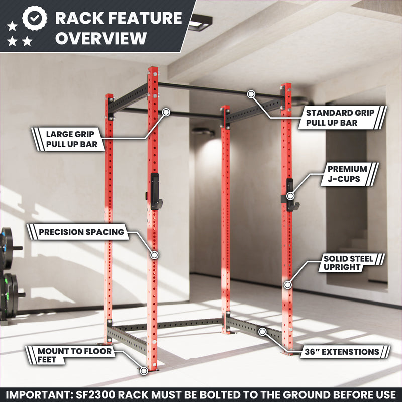 Synergee 2300 Series Power Rack Cage