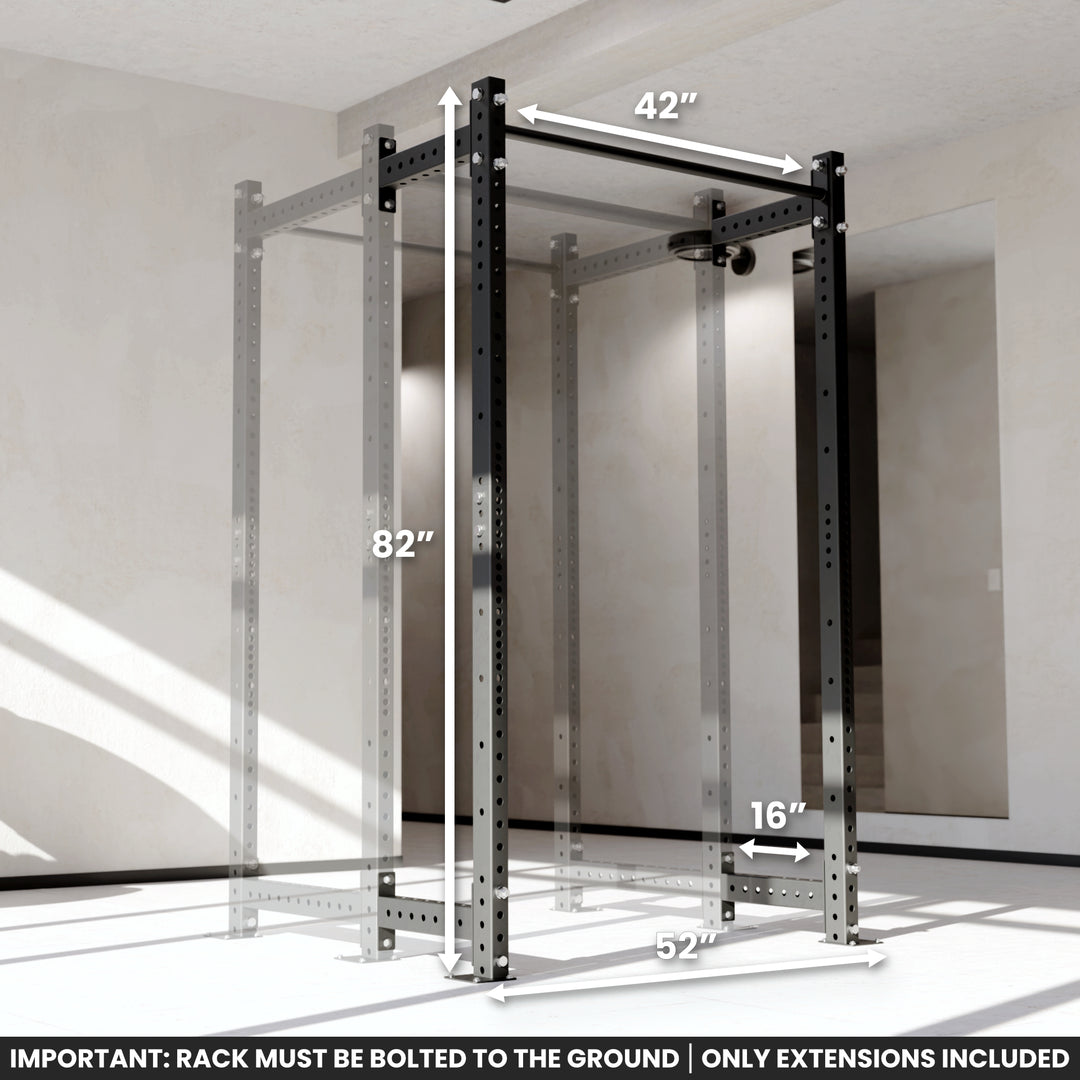 Power Rack Extension Synergee 2300 Power Cage Rack Extensions | Synergee Fitness Canada ...