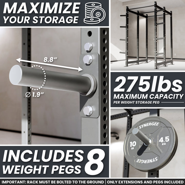 Synergee 2300 Series Upright Extensions