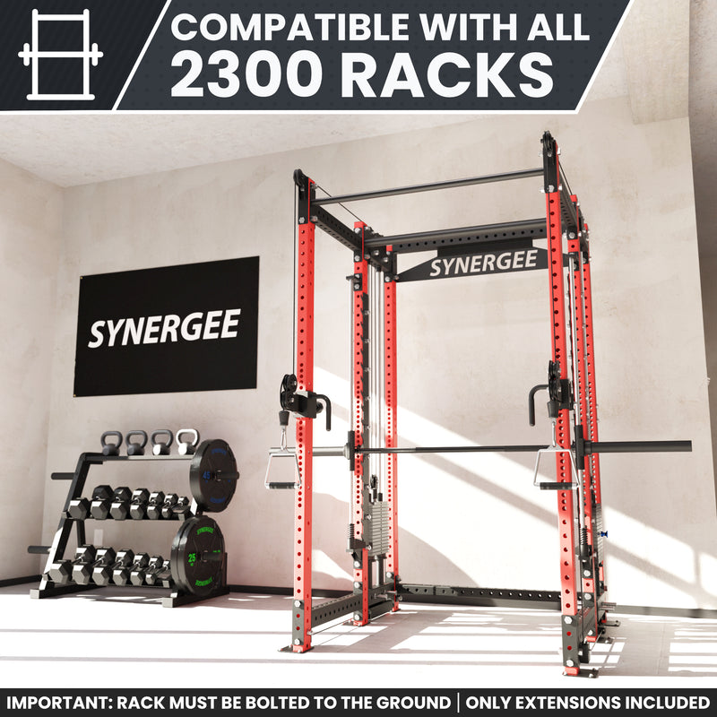 Synergee 2300 Series Upright Extensions