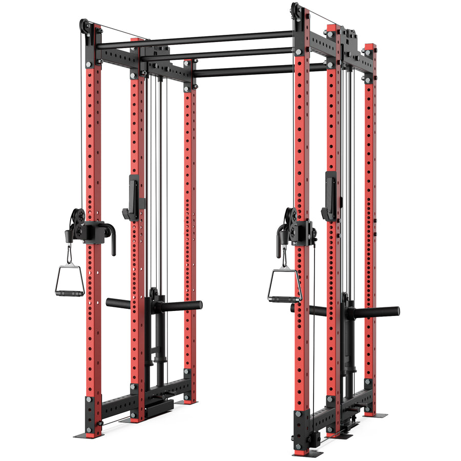 Synergee 2300 Series Power Cage with Plate Loaded Cable Cross Overs