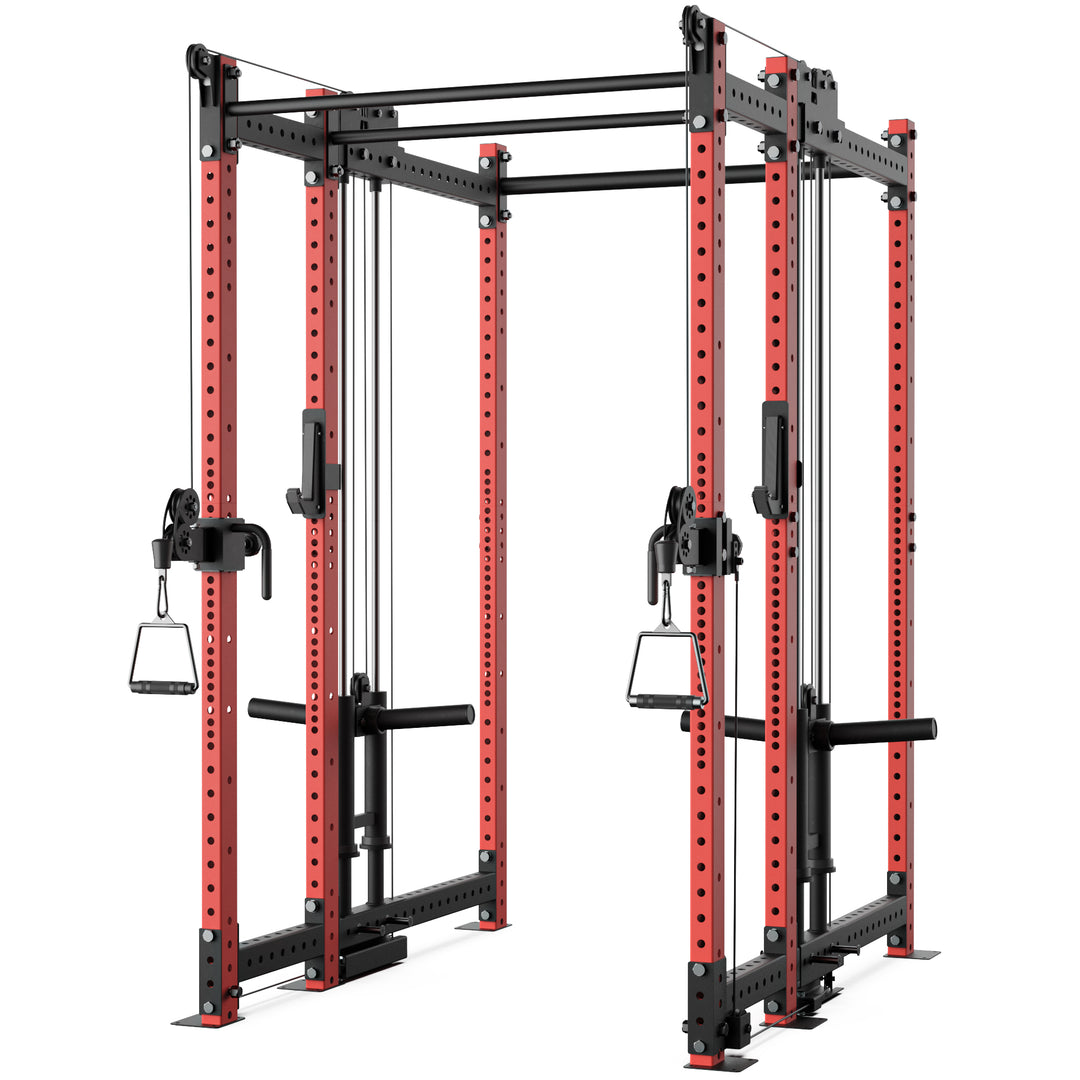 Synergee 2300 Series Power Cage with Plate Loaded Cable Cross Overs