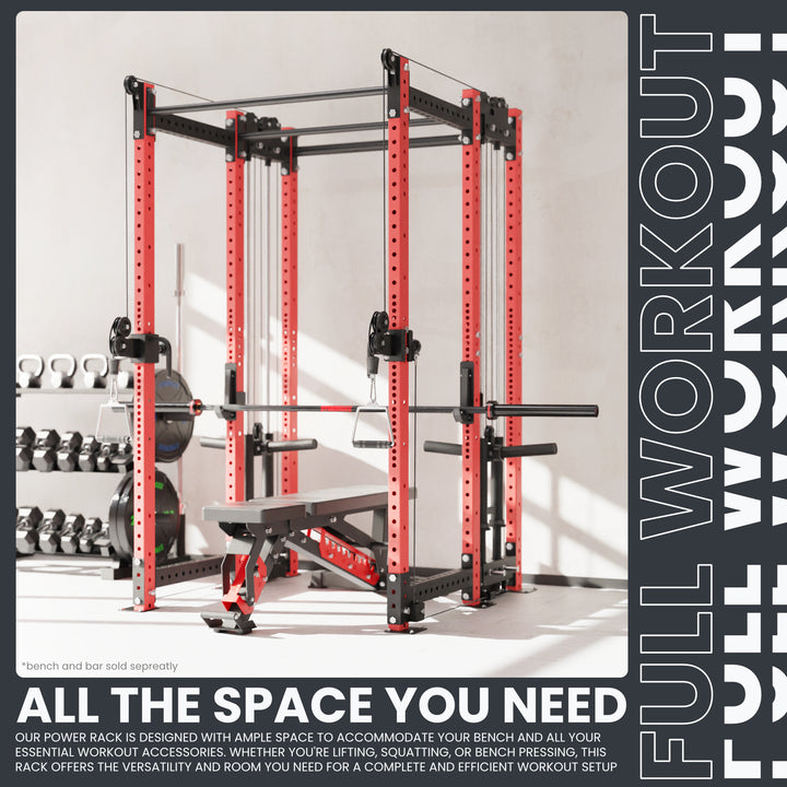 Synergee 2300 Series Power Cage with Plate Loaded Cable Cross Overs