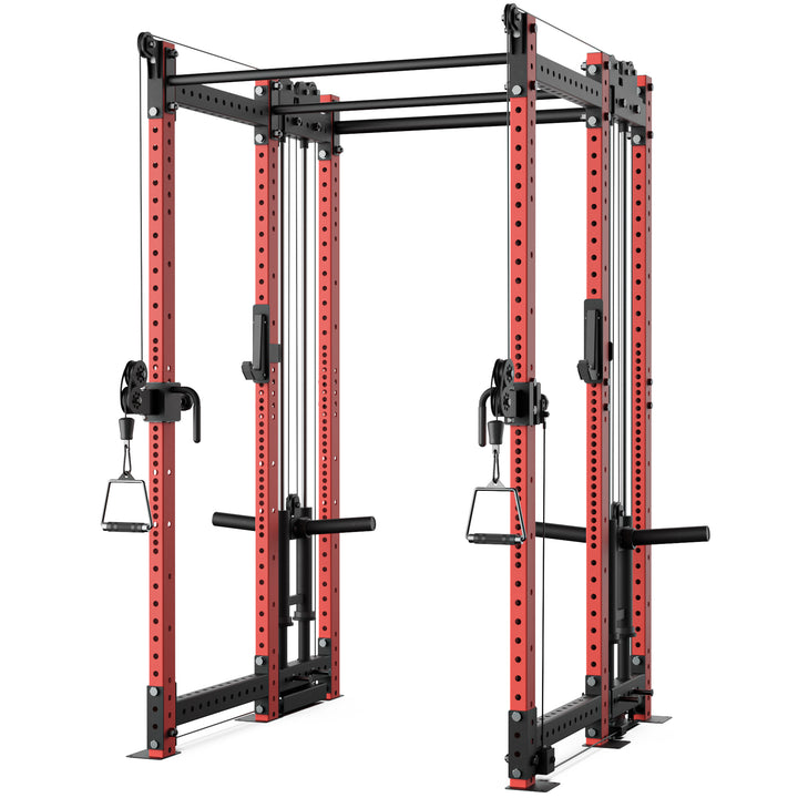 Synergee 2300 Series Power Cage with Plate Loaded Cable Cross Overs