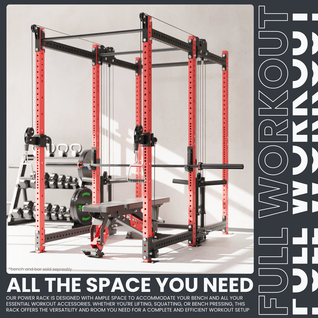 Synergee 2300 Series Power Cage with Plate Loaded Cable Cross Overs