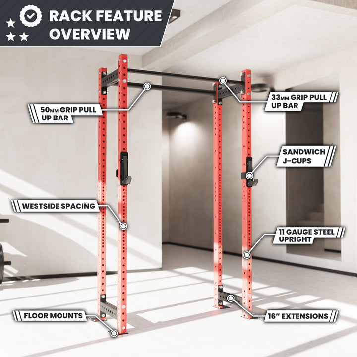 Synergee 2300 Series Power Rack Cage