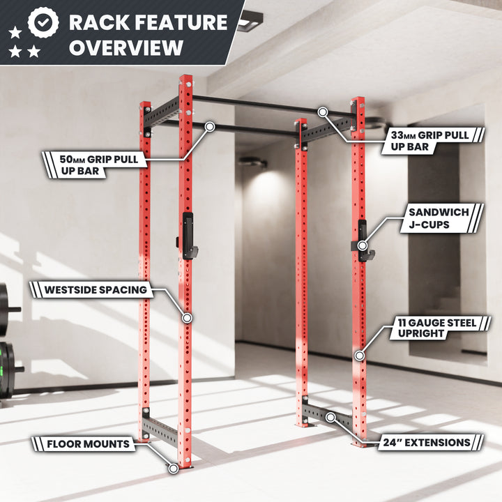 Synergee 2300 Series Power Rack Cage