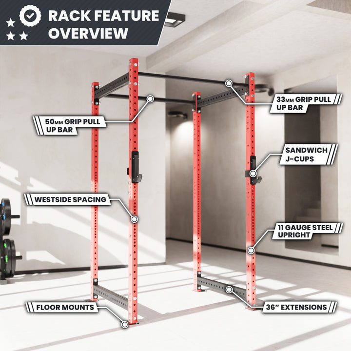 Synergee 2300 Series Power Rack Cage
