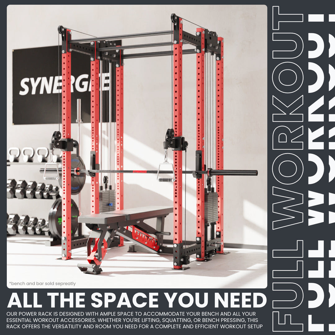 Synergee 2300 Series Power Cage with Synchronized Loaded Cable Cross Overs