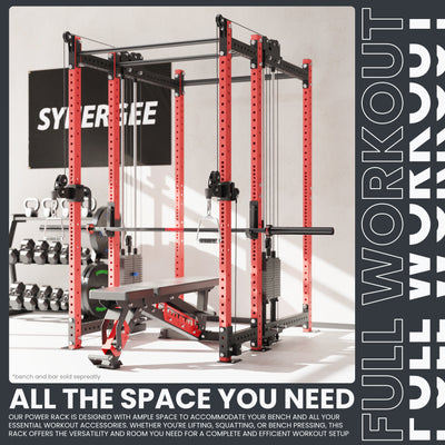 Synergee 2300 Series Power Cage with Synchronized Loaded Cable Cross Overs