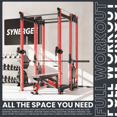 Synergee 2300 Series Power Cage with Synchronized Loaded Cable Cross Overs
