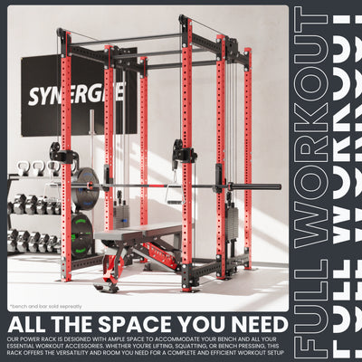Synergee 2300 Series Power Cage with Synchronized Loaded Cable Cross Overs
