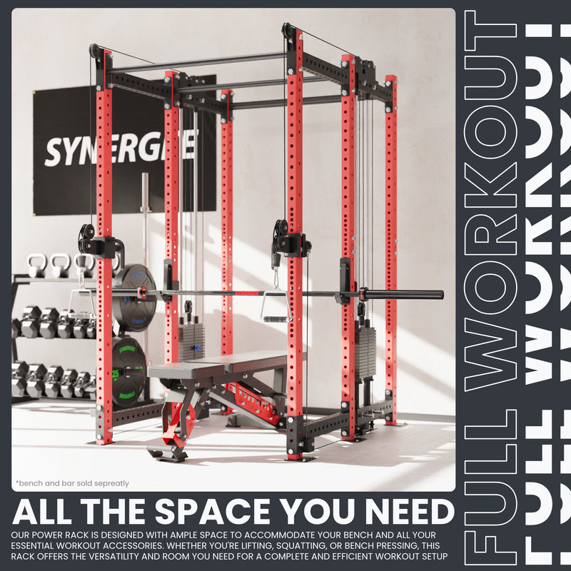 Synergee 2300 Series Power Cage with Synchronized Loaded Cable Cross Overs