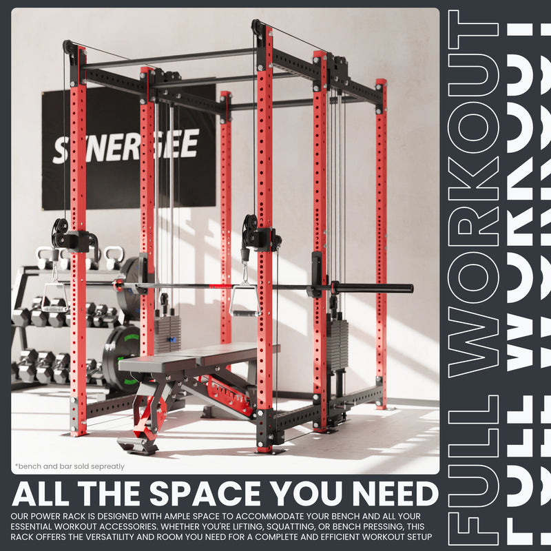 Synergee 2300 Series Power Cage with Synchronized Loaded Cable Cross Overs