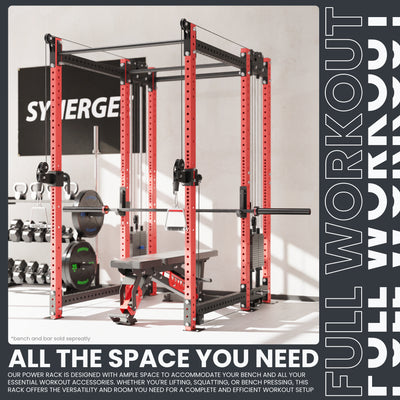 Synergee 2300 Series Power Cage with Synchronized Loaded Cable Cross Overs