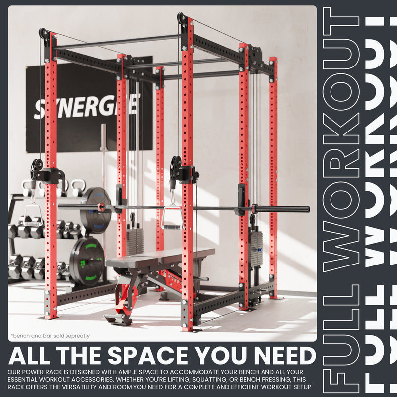 Synergee 2300 Series Power Cage with Synchronized Loaded Cable Cross Overs