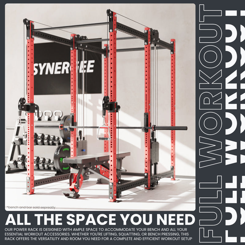 Synergee 2300 Series Power Cage with Synchronized Loaded Cable Cross Overs