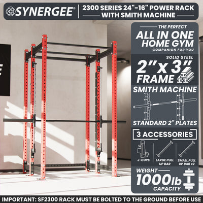 Synergee 2300 Series Power Cage with Smith Machine