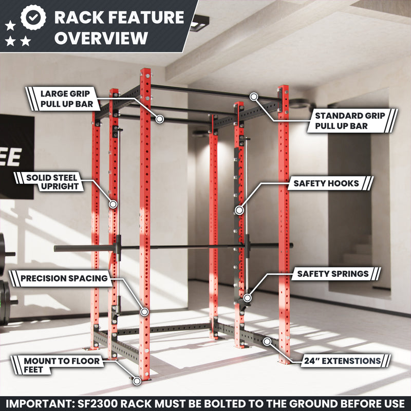Synergee 2300 Series Power Cage with Smith Machine