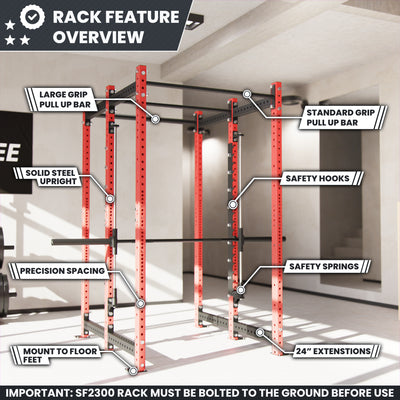 Synergee 2300 Series Power Cage with Smith Machine