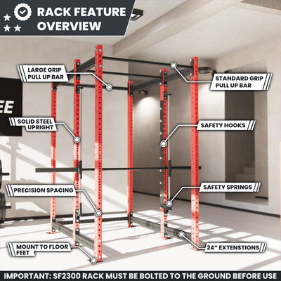 Synergee 2300 Series Power Cage with Smith Machine