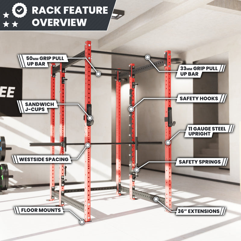 Synergee 2300 Series Power Cage with Smith Machine