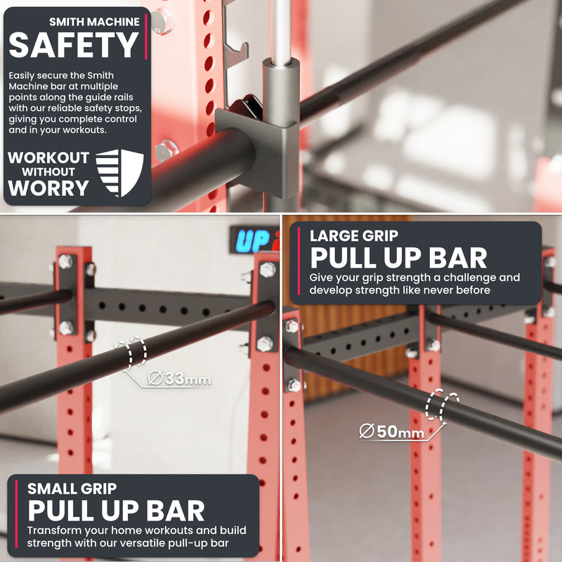 Synergee 2300 Series Power Cage with Smith Machine