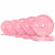 Synergee Pink EZ Grip Bumper Plates