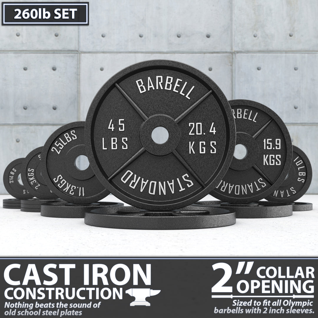 Synergee Standard Metal Weight Plates