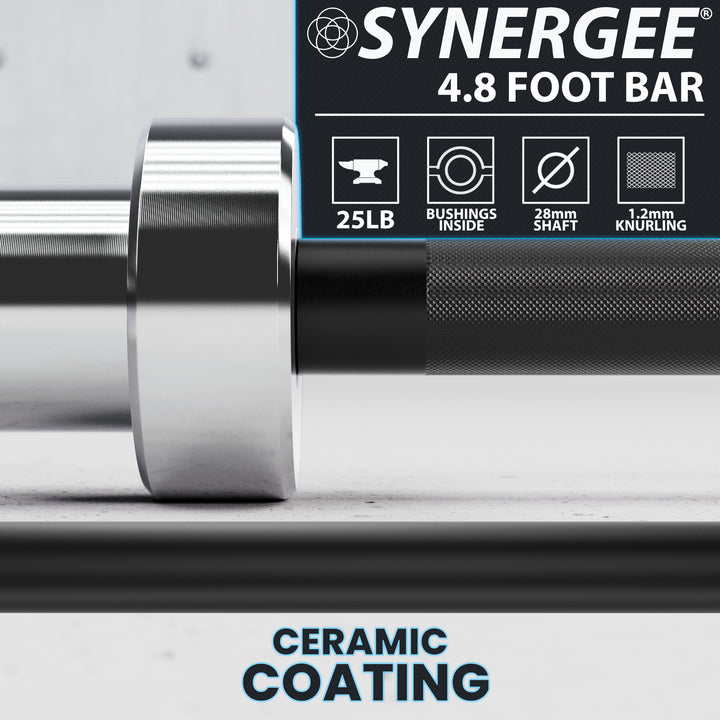 Synergee 4.8-Foot Barbell