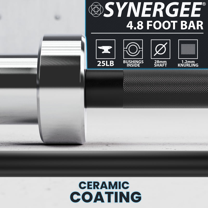 Synergee 4.8-Foot Barbell