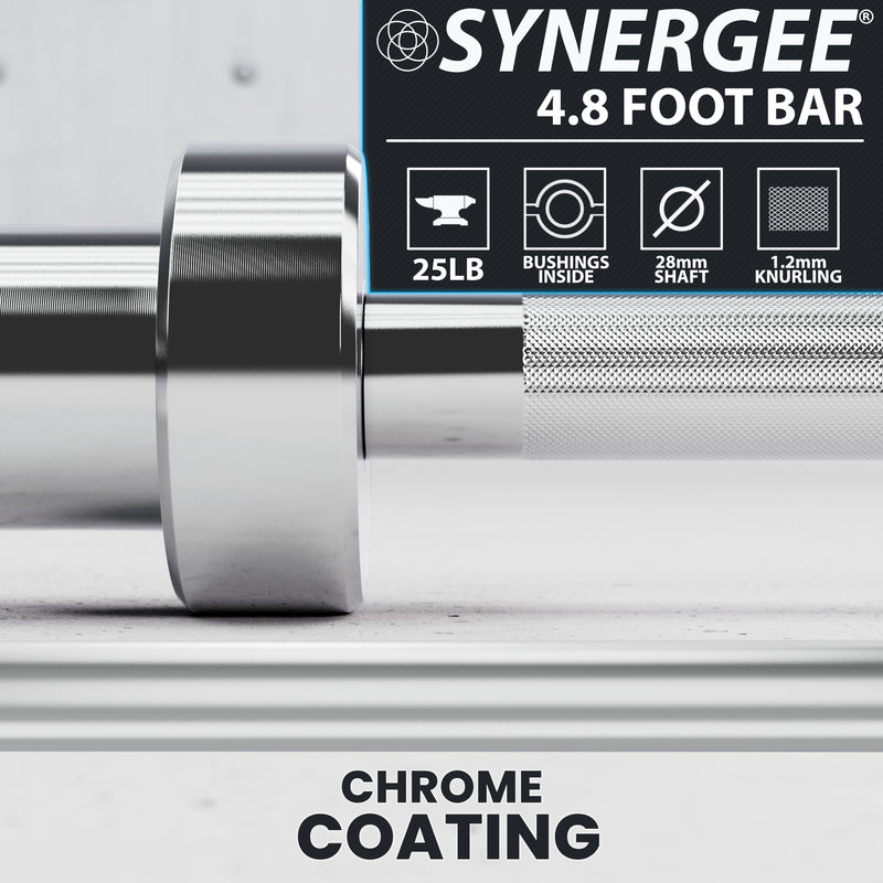 Synergee 4.8-Foot Barbell