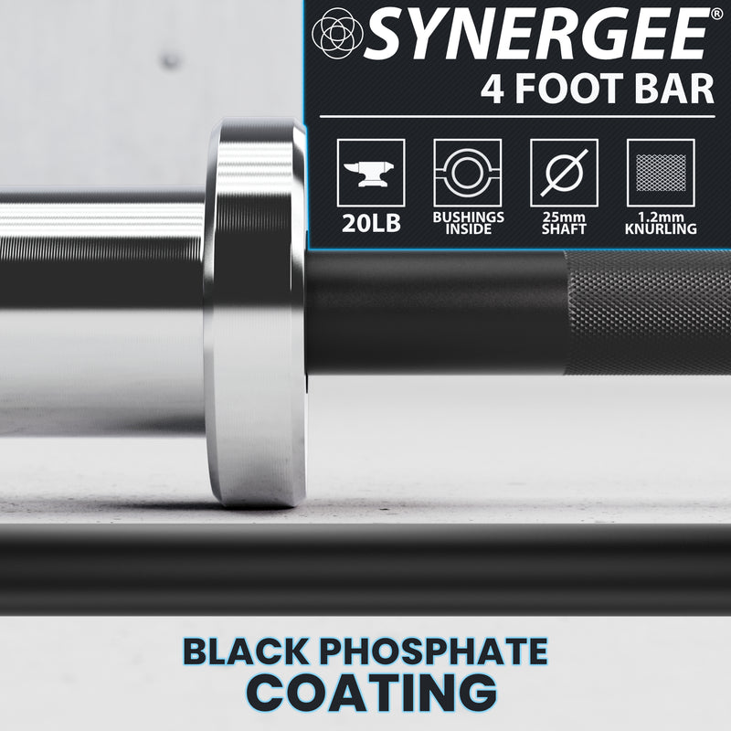 Synergee 4-Foot Barbell