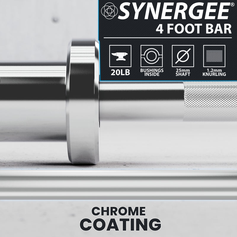 Synergee 4-Foot Barbell