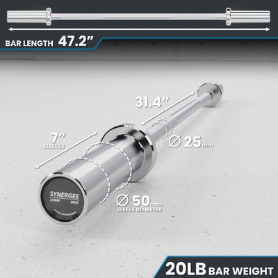 Synergee 4-Foot Barbell