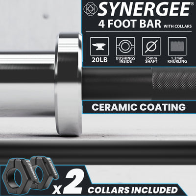 Synergee 4-Foot Barbell