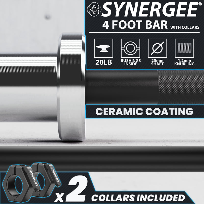 Synergee 4-Foot Barbell