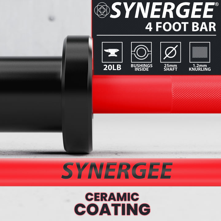 Synergee 20LB & 25LB Barbell