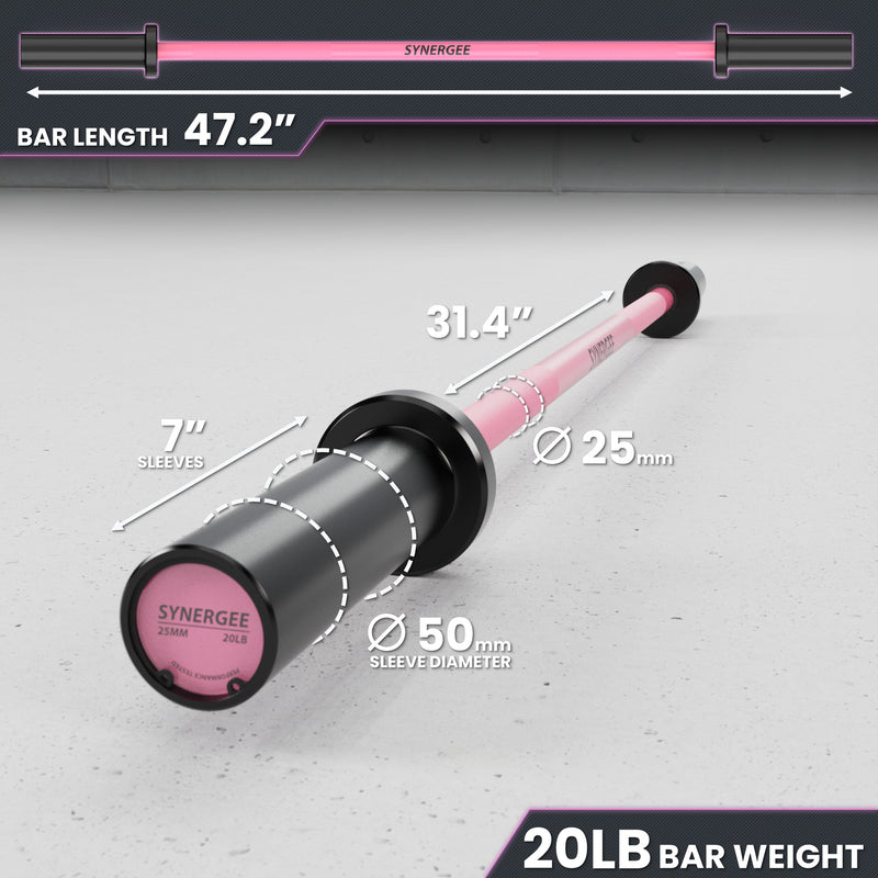 Synergee 4-Foot Barbell