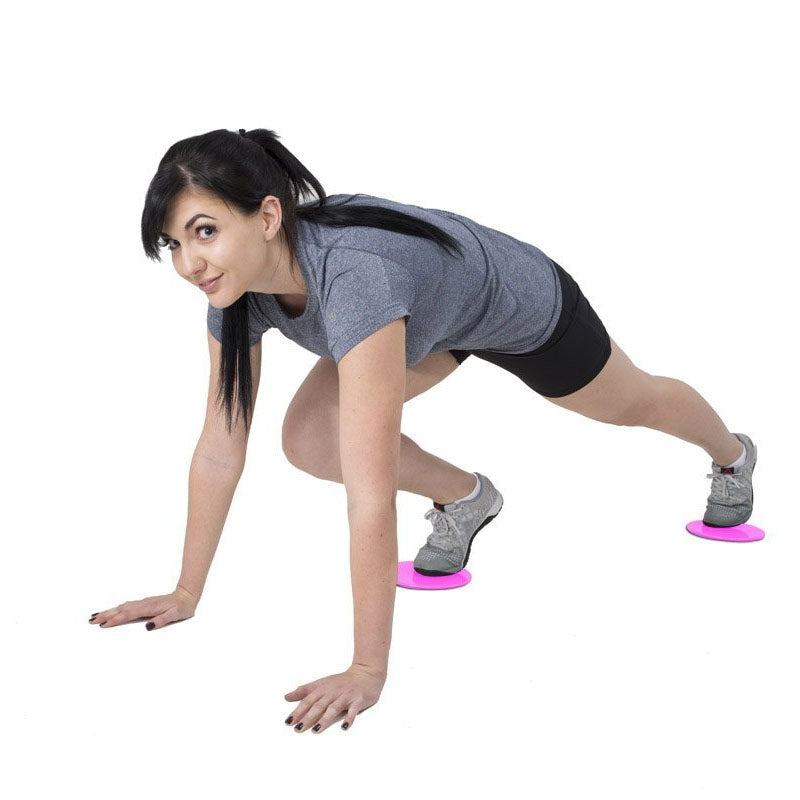  Poen 60 Pcs (30 Pairs) Exercise Sliders Bulk for Gym