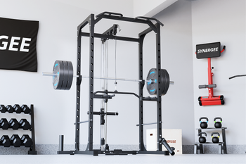 Synergee Power Rack With Pulley System | Synergee Fitness Canada ...