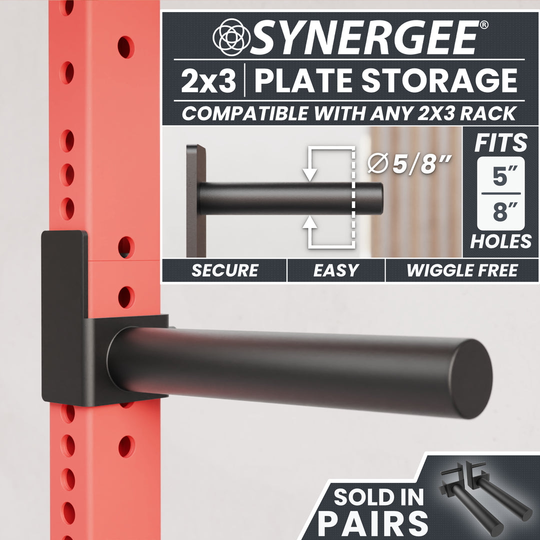 Synergee Weight Plate Storage Attachment
