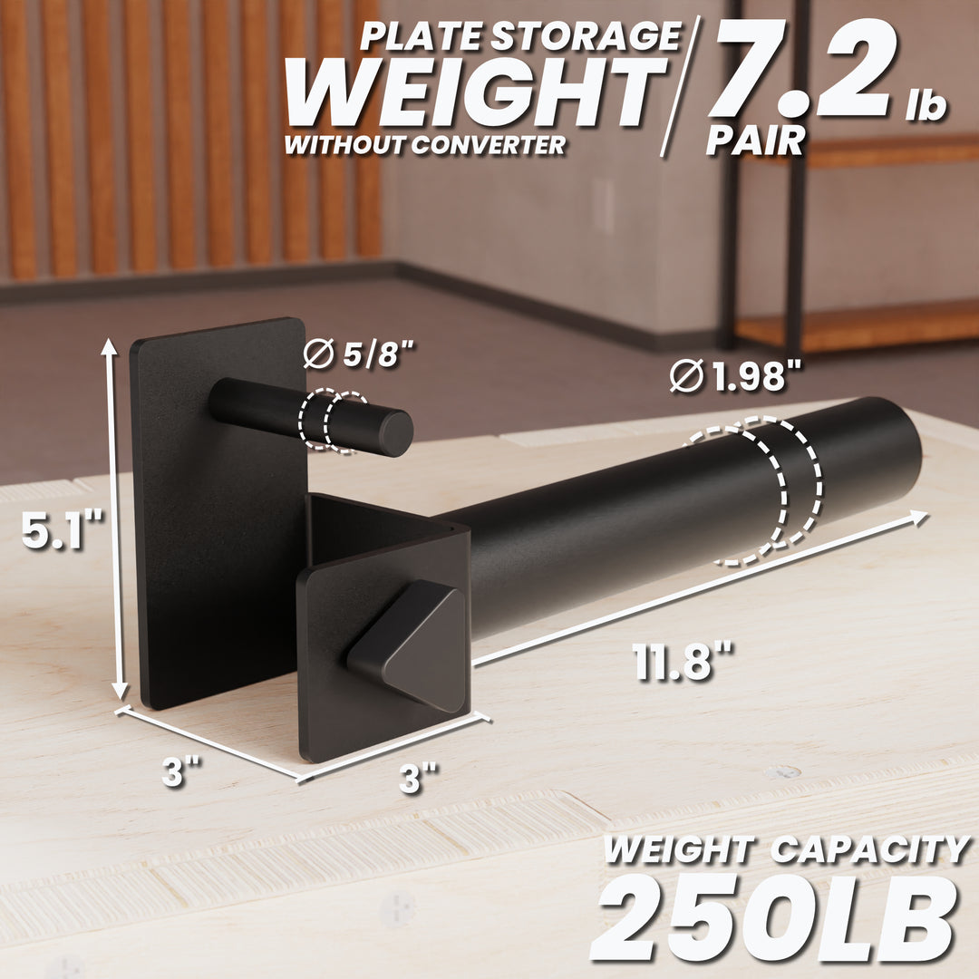 Synergee Weight Plate Storage Attachment