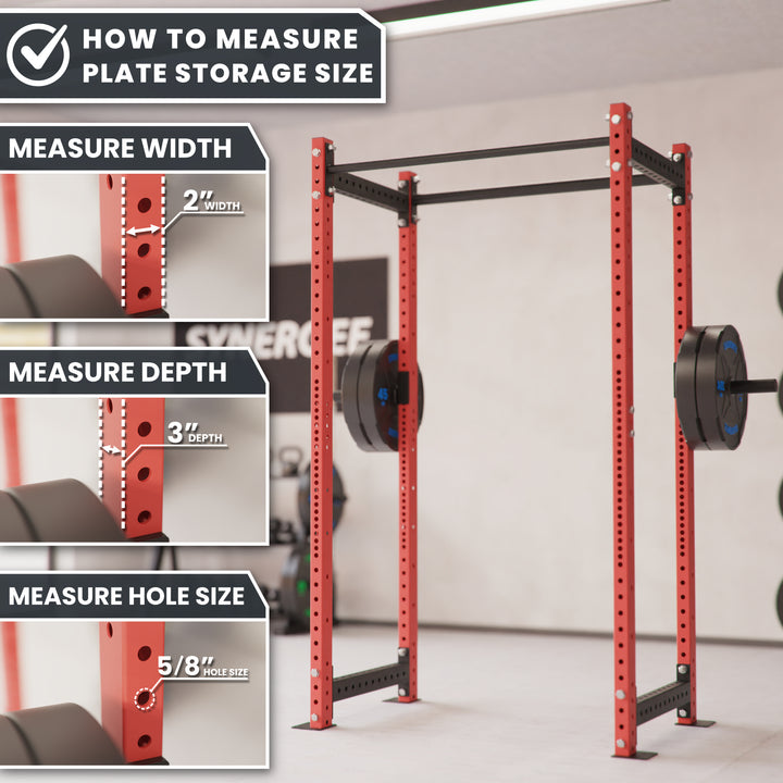 Synergee Weight Plate Storage Attachment