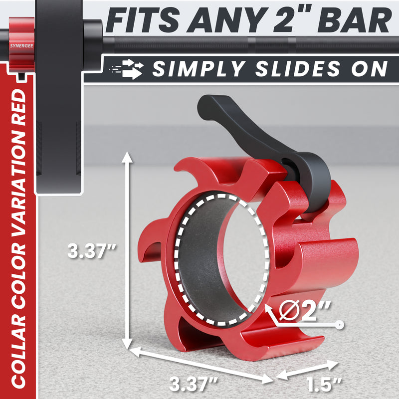Synergee Aluminum Barbell Collars